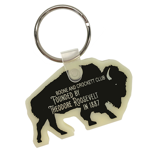 Soft Bison Keychain