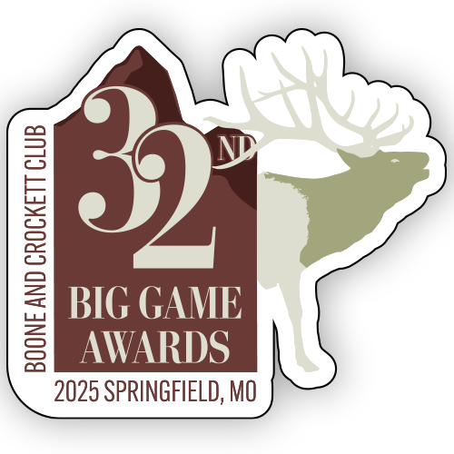 32nd Big Game Awards Elk Decal