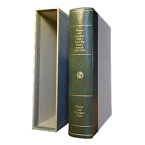 Boone and Crockett Club's 23rd Big Game Awards, 1995-1997