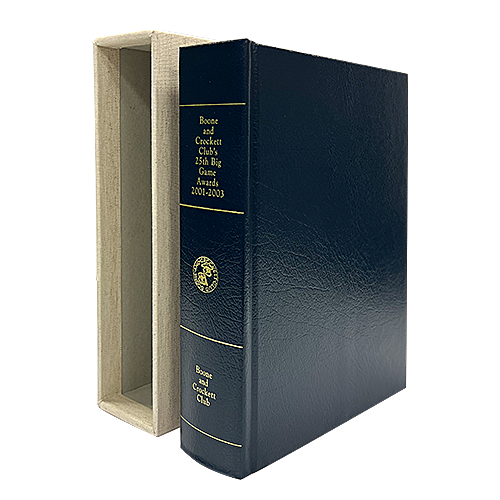 Boone and Crockett Club's 25th Big Game Awards, 2002-2003