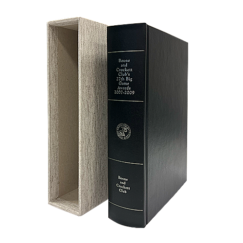 Boone and Crockett Club's 27th Big Game Awards, 2007-2009