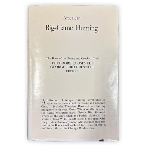 American Big Game Hunting