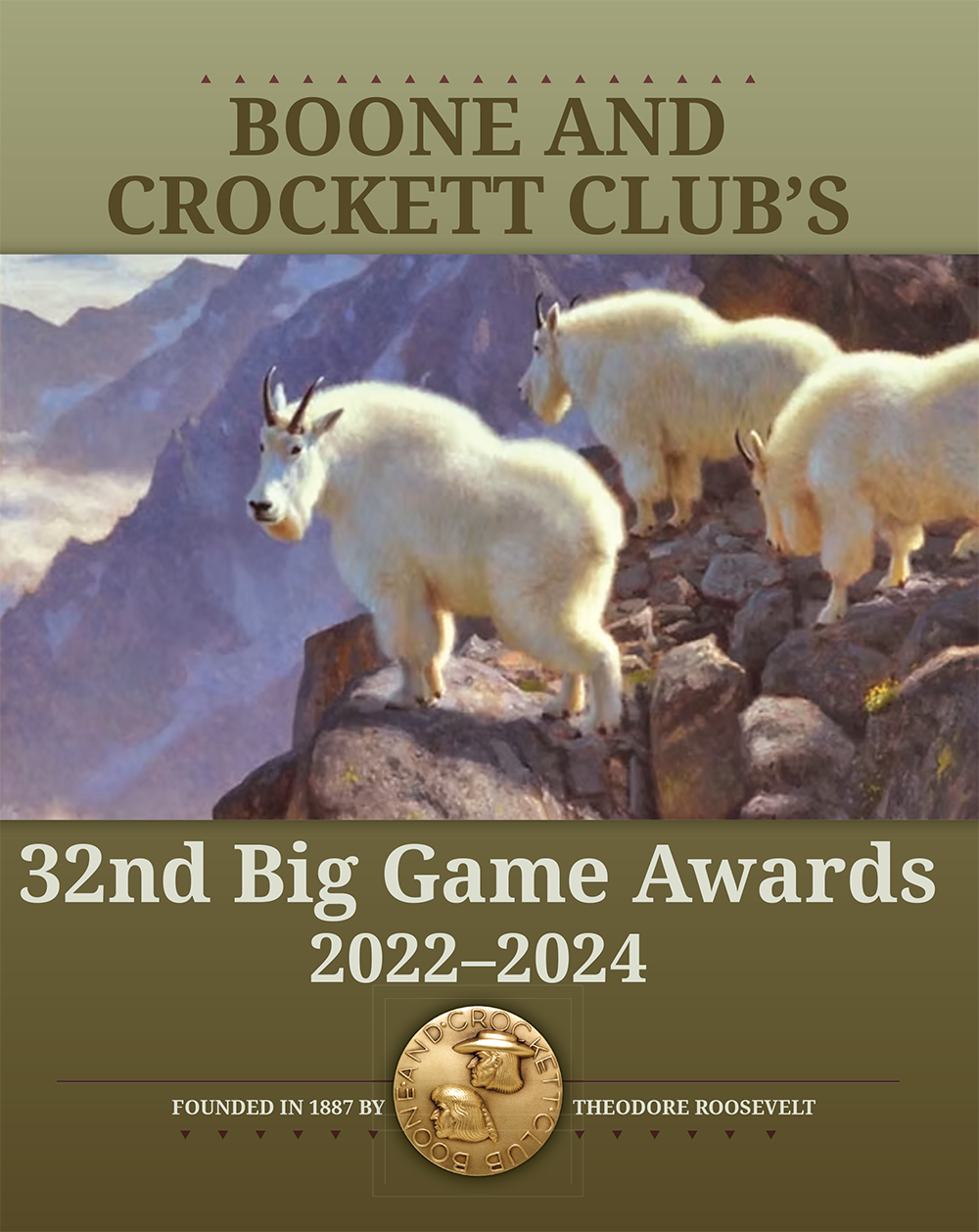 Boone and Crockett Club’s 32nd Big Game Awards, 2022–2024