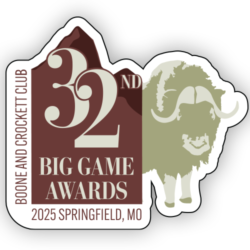 32nd Big Game Awards Musk Ox Decal
