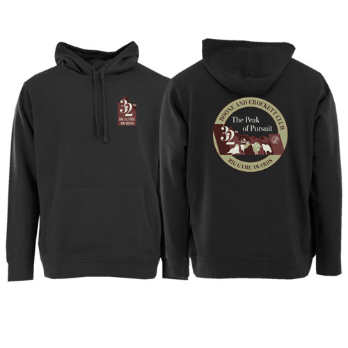 32nd Peak of Pursuit Black Hoodie