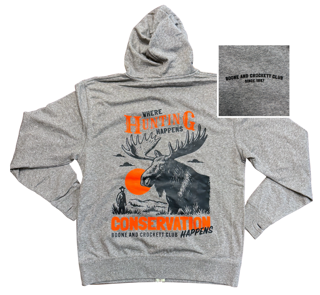Where Hunting Happens Conservation Happens Hoodie