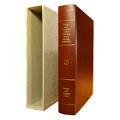 Boone and Crockett Club's 24th Big Game Awards, 1998-2000