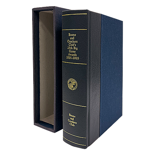 Boone and Crockett Club's 25th Big Game Awards, 2002-2003