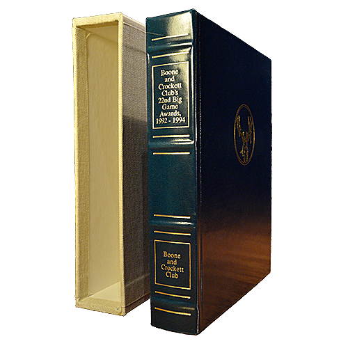 Boone and Crockett Club's 22nd Big Game Awards, 1992-1994