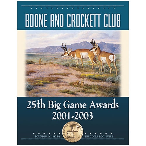 Boone and Crockett Club's 25th Big Game Awards, 2002-2003