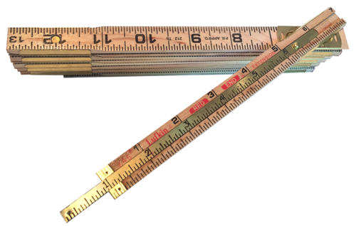 Folding Carpenter's Ruler